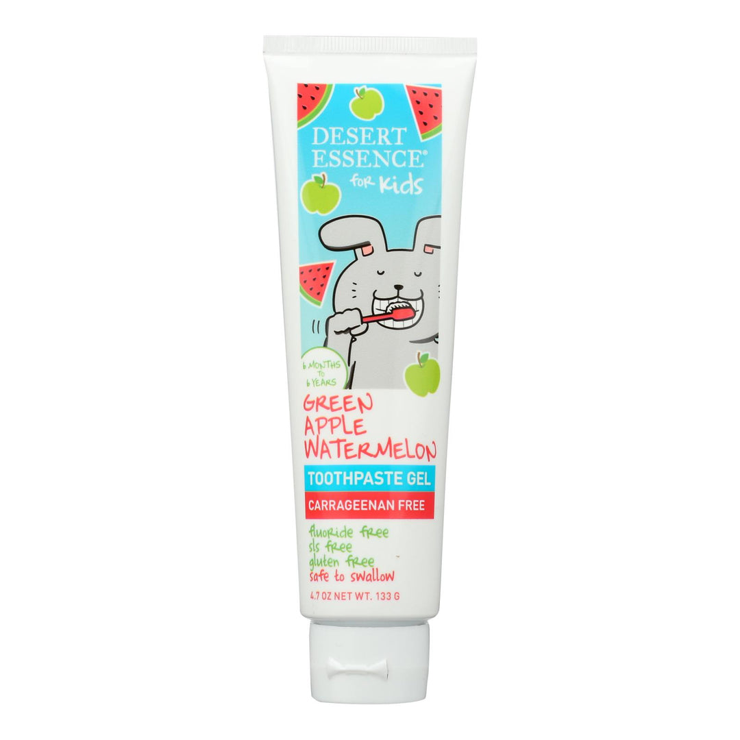 Desert Essence - Tpst Kids Green Apple Wtrmln - 1 Each-4.7 Oz - Maras Green